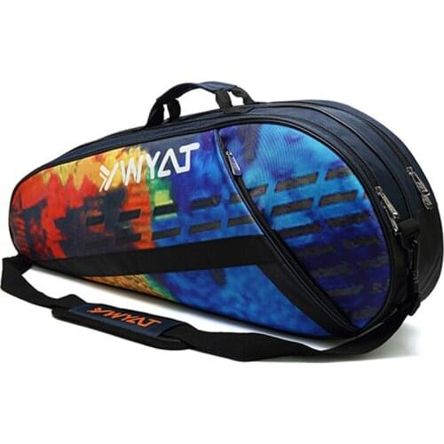 Waterproof Badminton Racket Bag Single Shoulder Thicken Gymbag Sport Bags For Badminton Training Shoes Kids Adult Gifts