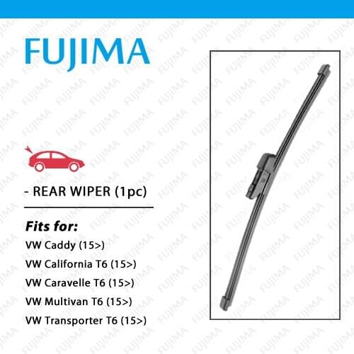 Rear Wiper Blade for VW Caddy California Caravelle Multivan T6 Transporter, Back Windscreen Wipers