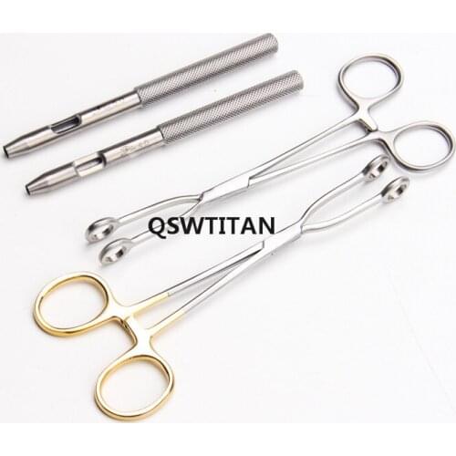 Dimple Design Positioning Clip Dimple suture Needle and thread embedding Cosmetic plastic surgery instruments