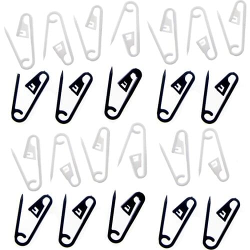 100pcs Plastic safety pins sewing tools plastic clips knitting cross stitch marker tag pins accessory small 7 x 22mm