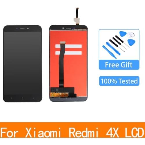 For Xiaomi Redmi 4X LCD Display Touch Screen Digitizer Assembly Replacement With Frame For Xiaomi Redmi 4X 5.0 inches