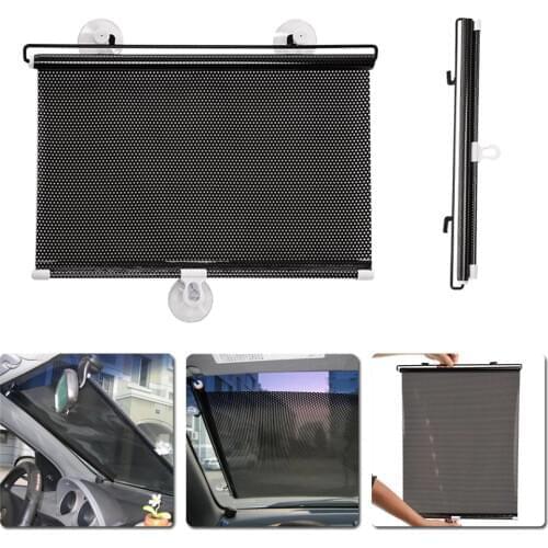 Car Windshield Sunshade Shield Auto Retractable Side Window Sun Shade Protection Curtain Car Sun Block Blinds Shades 40cm*60cm