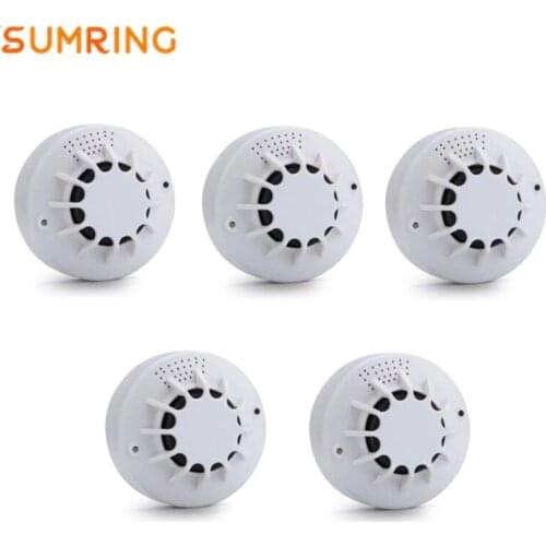 High Sensitivity 85dB 9v Battery Standalone Heat Detector For Home