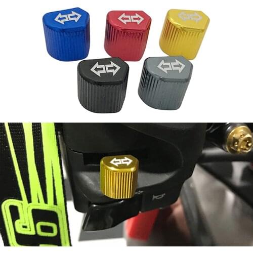 ON-OFF Switches Button For KAWASAKI ZX-10R 2004-2018 2019 SEMSPEED Motorcycle CNC Turn Signal Light Button Controller Switch