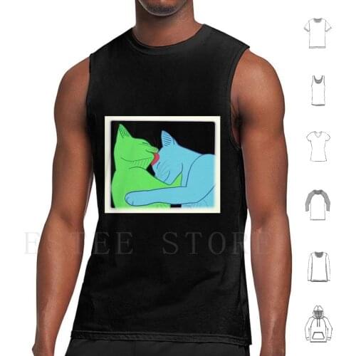 Cats In Love-Plance Tank Tops Vest Plance Pidgance Pidge Lance Katie Holt Katie Vld Voltron Flirtyrobot Voltron Blue Lion