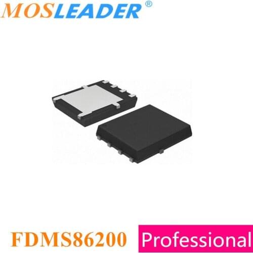 Mosleader FDMS86200 DFN5X6 100PCS N-Channel 150V 9.6A QFN Bulk new Refurbished High quality