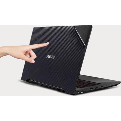 Carbon fiber Laptop Sticker Skin Decal Cover Protector for ASUS G55 G55VW 15.6-inch