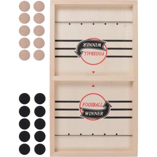 Foosball Winner Games Table Hockey Paced Sling Puck 2 In 1 Sling Puck Winner Family Party Game Toys Fast Sling Puck Board Game