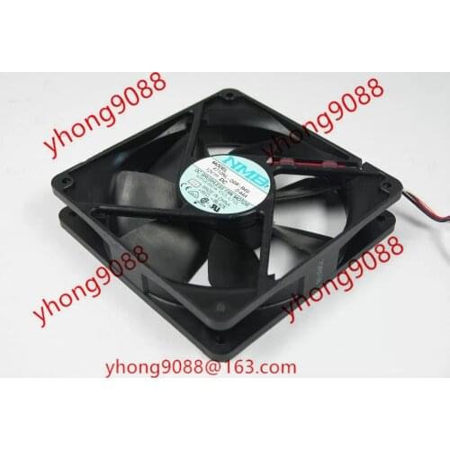 NMB-MAT 4710NL-04W-B49 D05 D06 DC 12V 0.44A 3-Wire 120x120x25mm Server Cooling Fan