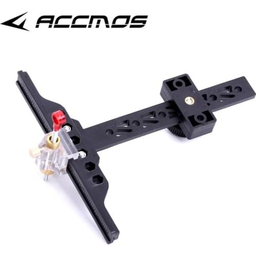 Recurve Bow Sight with PVC Material Hunting Target Shooting Archery Chasse Bow Sight Accessories, Height 16cm Length 15cm