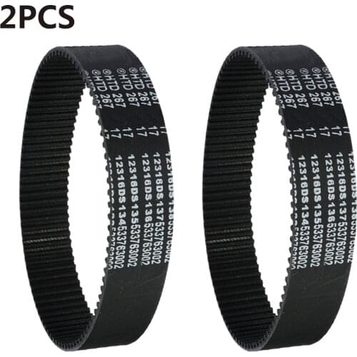 2pcs Electric Planer Drive Belts For Bosch Gho36-82C Gho20-82 Power Tool Accessories Toothed Driving Belt