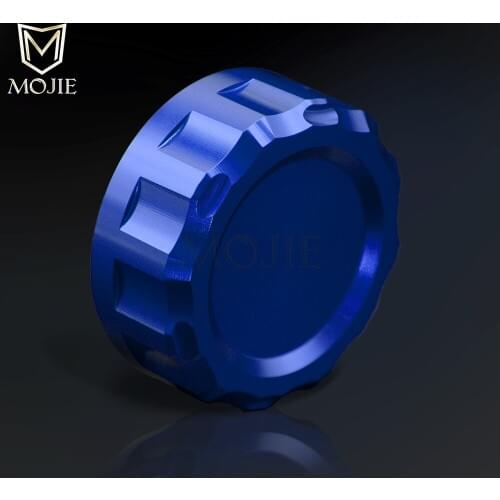 For Suzuki GSXR 750 GSXR750 2011-2014 Rear Brake Master Cylinder Fluid Reservoir Cover Cap Motorcycle Accessories CNC Aluminum