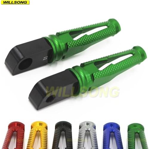 Rear Footrest Foot Peg Adapter Rider Passenger Pedal For KAWASAKI Z250 Z300 Z400 NINJA 250/300/400 Motorcycle Accessories