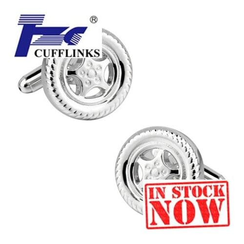Tyre Cufflink Cuff Link 2 Pairs Free Shipping Promotion