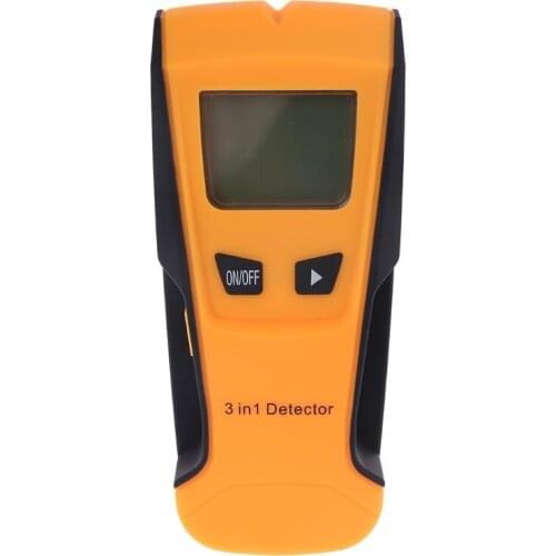 Yellow Yellow TH210 Wall Thickness Gauge Without Battery Backlight Stud Metal AC Wire Scanner Wall Stud Finder Electronic Auto