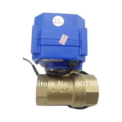 1'' Brass Electric Ball Valve 5V Voltage CWX-15Q/N