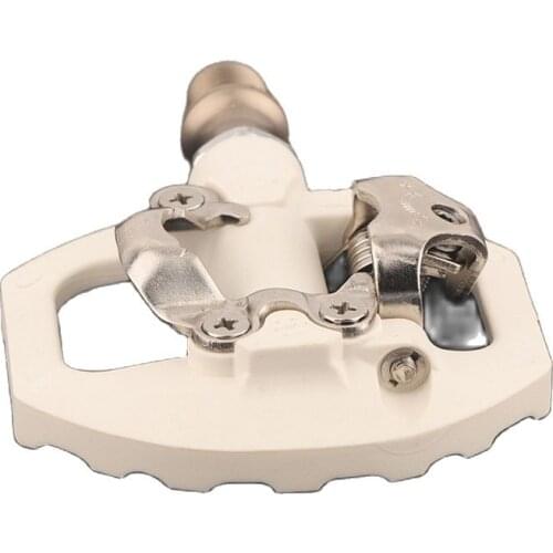 MTB Bike Self-locking Pedal Bicycle Pedal Nylon Bearing Mountain XC Clipless Bike SPD Inc Cleats pedal bicycle parts