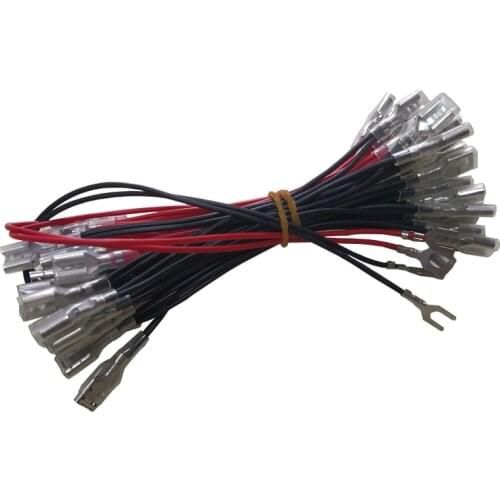 Insulated Daisy Chain Harness Bundles With 14 Crimp Connections LED Lighting Cables for Arcade LED Push Buttons JAMMA MAME Parts