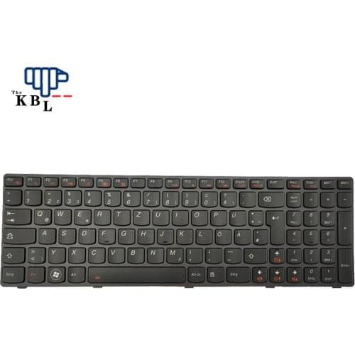New For Lenovo Y580 Y580N Y580A Y590 Y590N Germany Language Backlit Laptop Keyboard FRU25203135 PK130N02A19