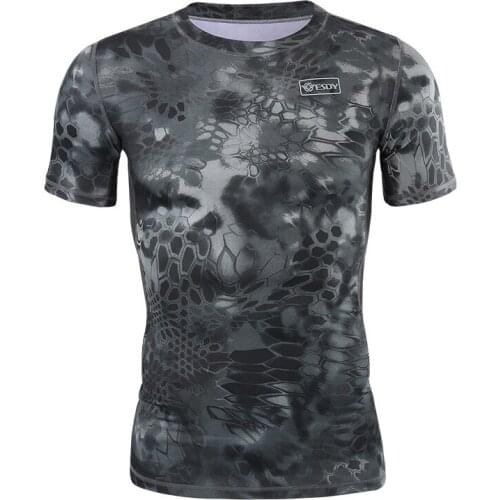 Us Army Tactical Military Uniform Airsoft Camouflage T Shirts Quick-drying Shirts Rapid Assault Short Sleeve Shirt Battle Strike