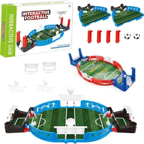 Two-Player Mini Tabletop Soccer Arcade Party Games Finger Sports Toys for Boys Football Entertainment Double Battle Interactive