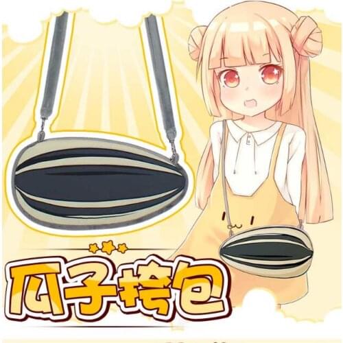 New melon seeds bag 2021 cartoon girl messenger bag cute cartoon bag creative second element shoulder bag female