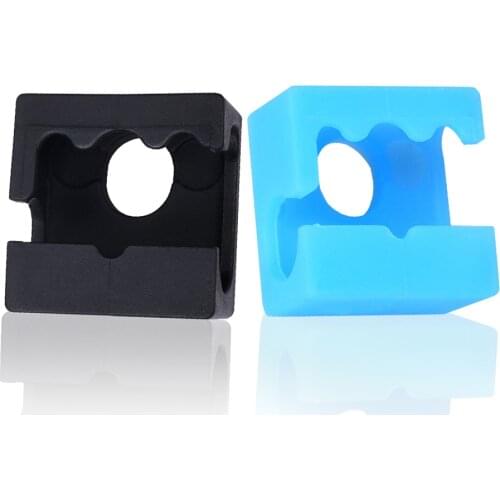MK8 Silicone Sock Upgrade For Cover Aluminum Block MK7/MK8 Silicone Case Sleeve Use 3D Printer Ender 3 CR10S PRO Hotend Heater