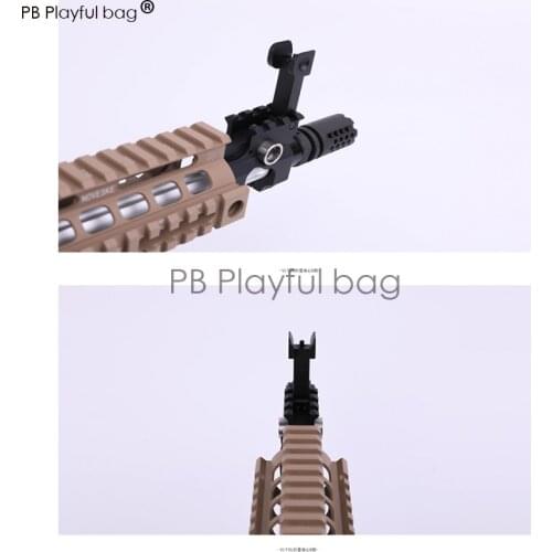 Outdoor sports tactics gel ball gun cs accessories VLTOL folding alignment B high quality toy water bomb modification 416 MD13