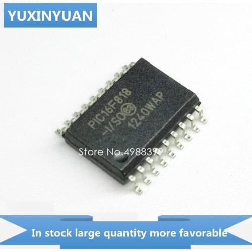 YUXINYUAN 1PCS PIC16F818-ISO PIC16F818-I/SO PIC16F818 I/SO 16F818-I/SO 16F818 SOP18 in stock in stock