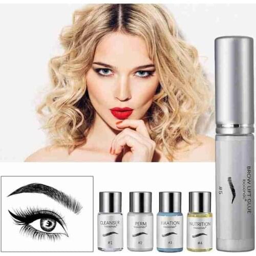 Eyebrow Styling Fluid Eyebrow Scalding Fixing Agent Cleaning Glue Brow Lamination Lash Lift Eyelash Perming Setting Eyelash Glue