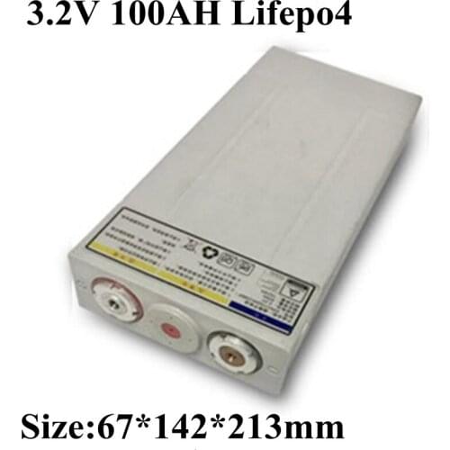 High Quality New 3.2v 100ah Lifepo4 Battery 3.2v Lifepo4 Lithium for Solar Installation DIY Battery Pack Golf Trolley