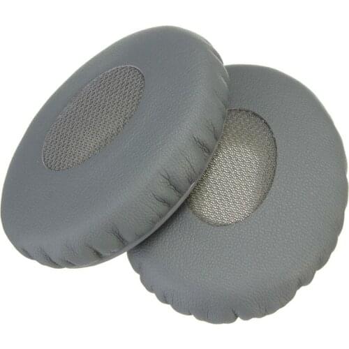 Free shipping 1 pair High Quality Protein Leather Replacement Ear Pads Ear Cushion for BO-SE On Ear 2 OE2 OE2i Headphones (Gray)