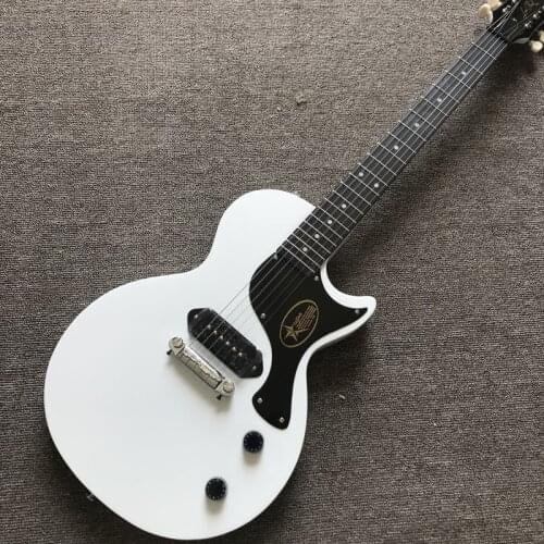 Free delivery, rosewood fingerboard, white electric guitar , high quality electric guitar