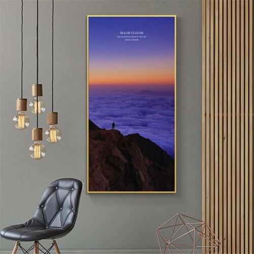 Painting Wall Art Canvas Sea Wave Decor Car Boat Mount Nordic Posters and Prints Landscape Pictures Living Room Decoration