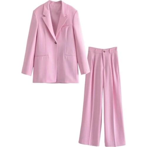KJMYYX Women's Office Trouser Suits