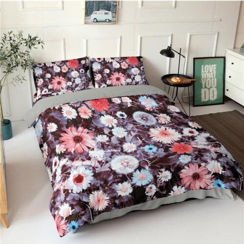 Little Daisy Duvet Cover Set 2/3 Piece Simple Bedding Set For Adults Kids Bedclothes And Pillowcase Decor Home Fashion Bedding