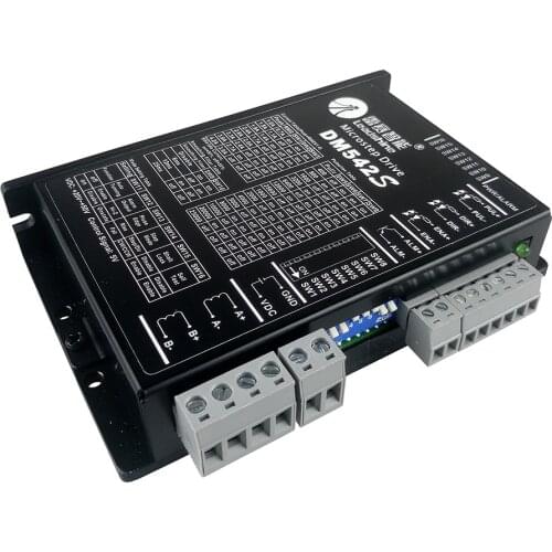 Leadshine 2Phase Stepper Motor Driver DM542S DC24V-50V For 42/57(NEMA17/23) Stepper Motor1.0-4.2A Replace Microstep Driver DM542