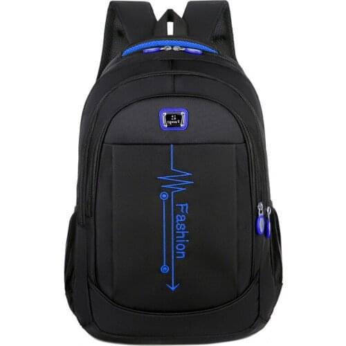 New large-capacity school bag for junior and high school students Fashion leisure travel computer backpack