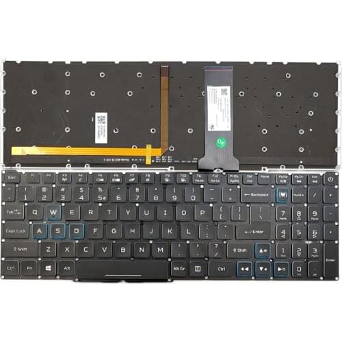 New For Acer Predator Helios 300 PH315-52 PH315-52-73DU PH315-52-75R0 PH317-53 Laptop Keyboard US Full Colorful Backlit