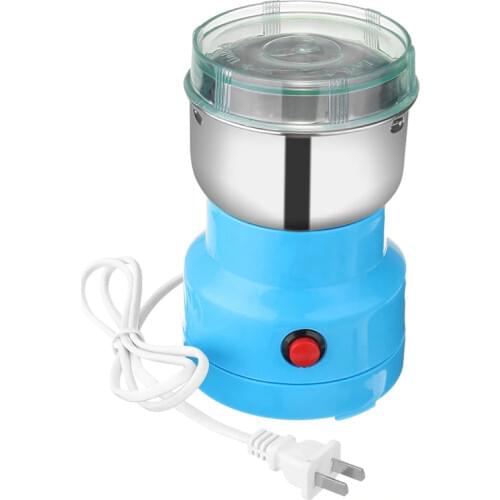 New New Coffee Bean Grinder Mill Grinding DIY Tool Home Medicine Flour Powder Crusher Electric Herbs Spices Nuts Grains US Plug