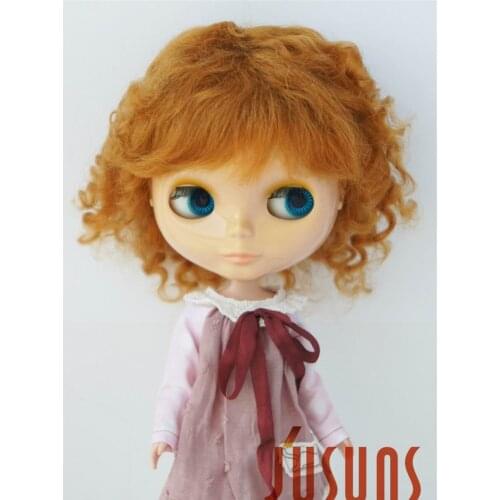 JD181 1/3 9-10inch Long curly Mohair BJD doll wigs SD dolll hair fashion doll accessories