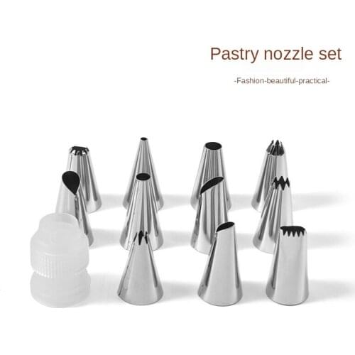 Decorating Mouth Set Cake Cookies Full Set Decorating Tool Stainless Steel Decorating Mouth Set