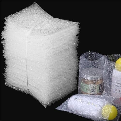 6x10 inch Clear Small Bubble Pouches, Double Walled Protective Cushioning Bags for Mailing, Shipping, Packaging, Storage, Moving