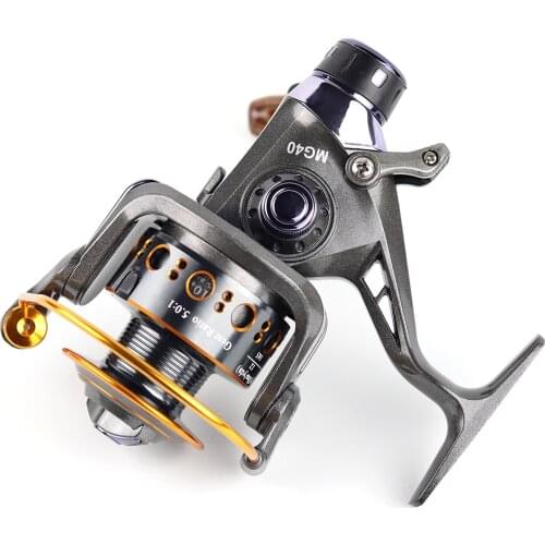 Yumoshi 3000- 6000 Metal Spinning Fishing Reel 10+1BB Saltewater Carp Fishing Reel Front and rear brake Speed ratio 5.0:1 5.2:1