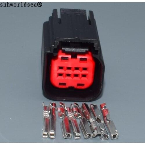 Worldgolden 8 Hole 1411001-1 Automotive Air Flow Meter Plug Waterproof Sealed Connector Car Harness Socket