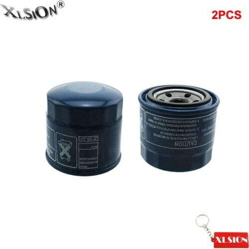 XLSION Aftermarket 2Pcs Oil Filter 26300-35500 Fits 1986-2017 Hyundai Accent Elantra Sonata Kia Optima KIA 1.6L 1.8L 2.0L 2.4L