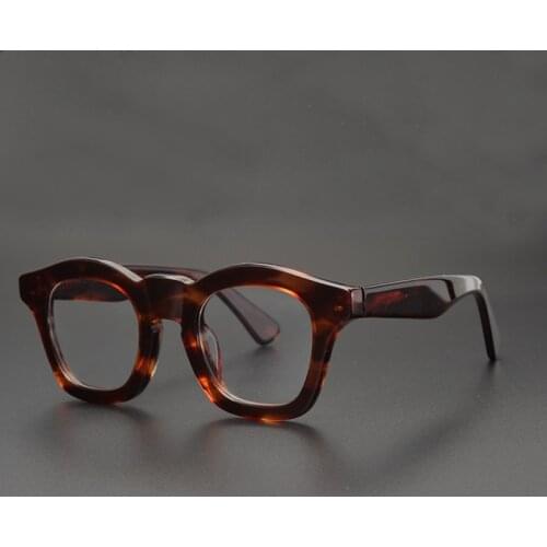 1960s Japan Handmade Italy Acetate Glasses Frame Vintage Prescription Myopia Optical Eyeglasses Frames Eyewear Frames THE MASK