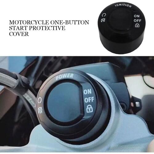 Motorcycle One-click Start Protect Cover For BMW R1250R/RS/RT R1200R/RS/RT Adventure Motorcycle Engine Start Button Protect Cap