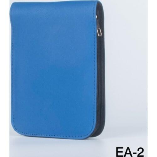 1Pc Artificial Leather Fountain Pen Case 175*120*25mm 12 Pens Fountain Pen Roller Leather Case Holder Stationery For Student