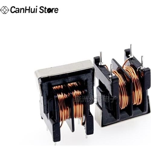 2PCS UU16 10mH 0.5 Wire Diameter 3A UF16 Filter Inductor Power Supply Common Mode inductor Choke Coil 10*13
